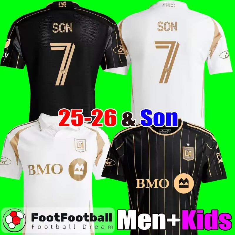 LAFC 25 26 SON Los Angeles FC soccer jerseys GIROUD BALE VELA TILLMAN football shirt 2025 2026 DELGADO DBOUANGA HOLLINGSHEAD DMARTINEZ men kids Kits uniforms