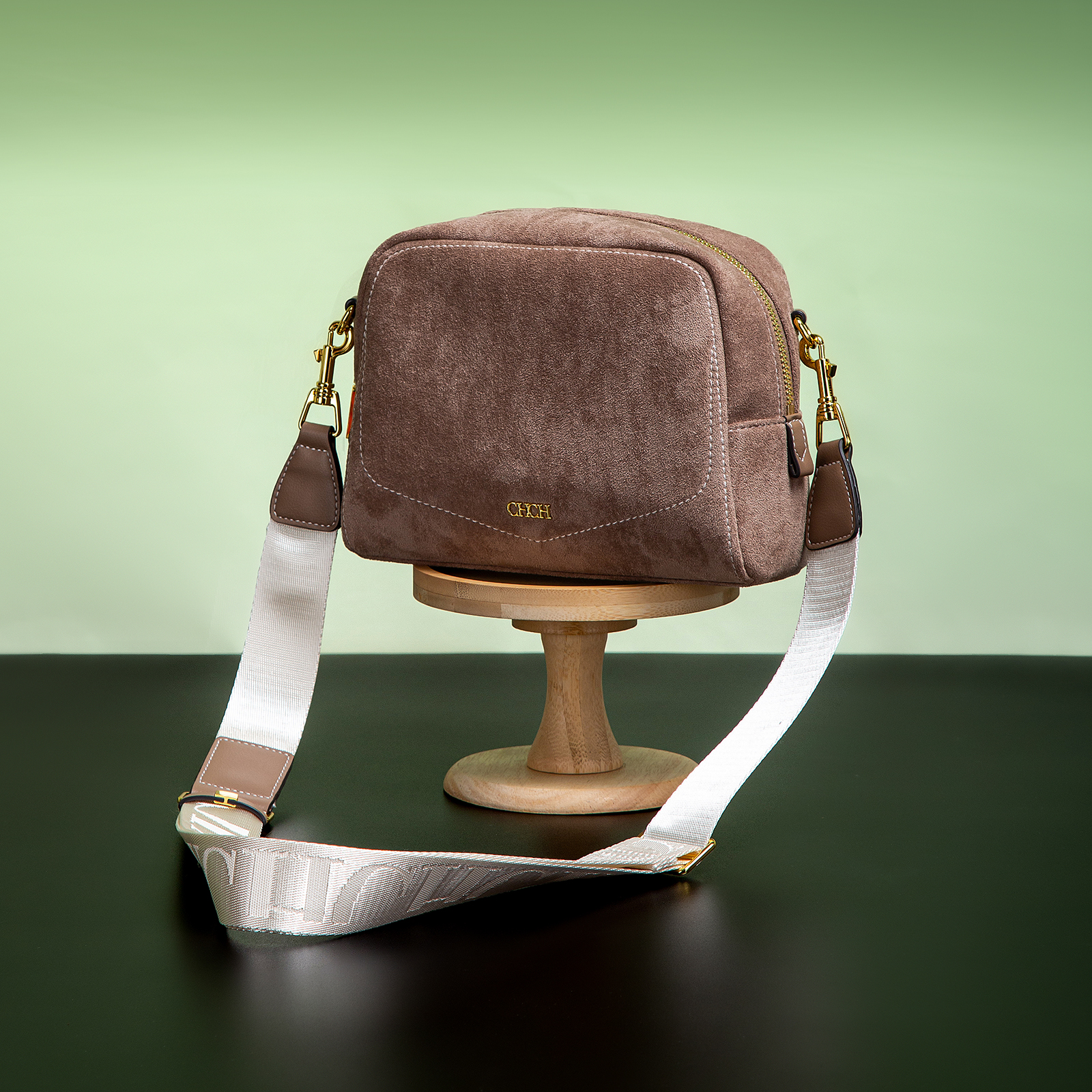 CHCH Classic Style Fashion Retro Women's Crossbody Bag Autumn and Winter New Women's Shoulder Bag Pure Colour Simple Fine Workmanship