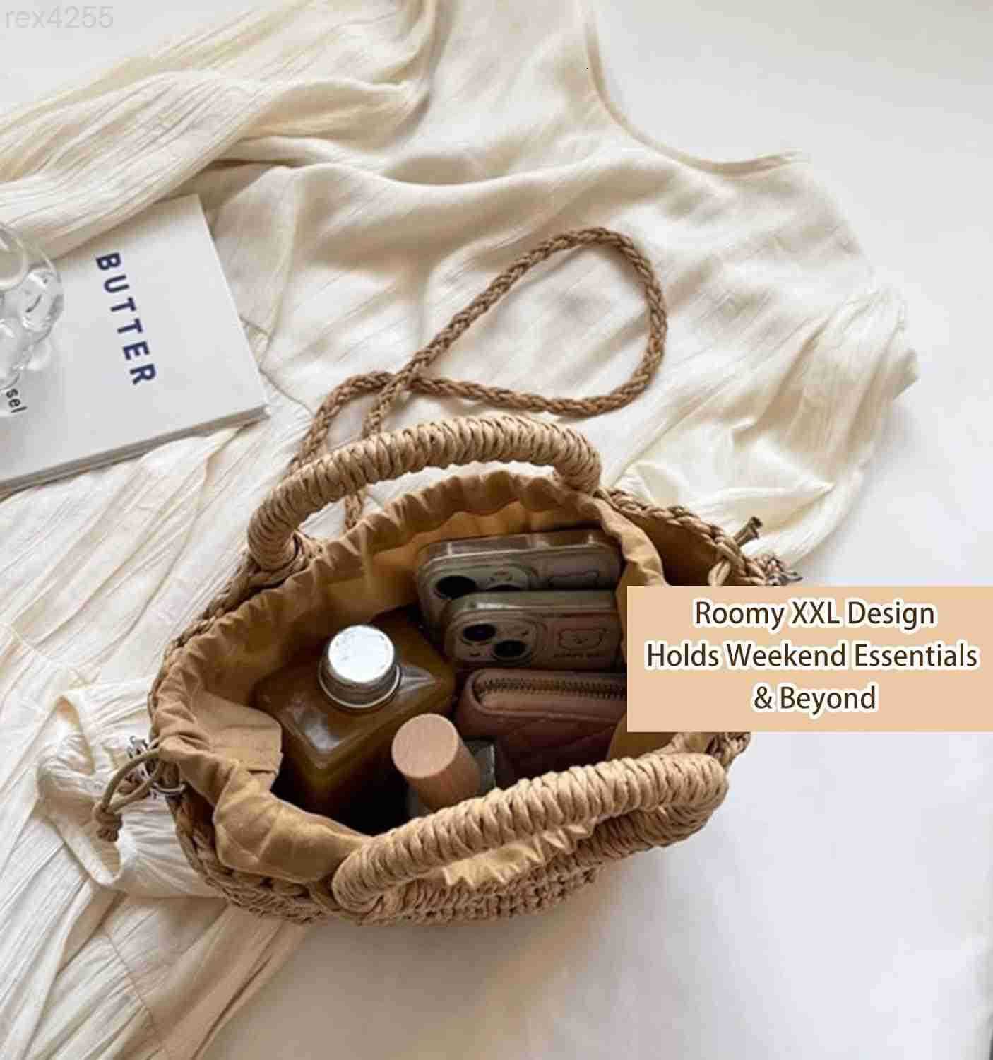 Straw Purse for Women Beach Bag Summer Woven Clutch Purses Cloud Crossbody Shoulder Bags Spring Handbag 2025W250903