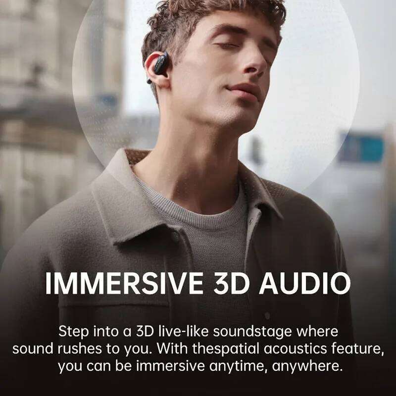 Baseus Bowie Mf1 Open-Ear Wireless Earphones Bluetooth 5.4 Earhooks Big Bass Sport Headphones 60Hrs Playtime Ipx4 Earbuds