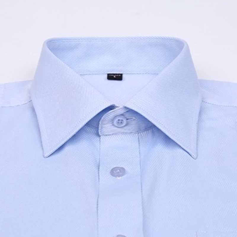 Social Formal French Cuff Long Sleeve Men Shirt Wedding Party Office Work Mens Dress Shirt Solid Color White Shirts Business 6XL X250903