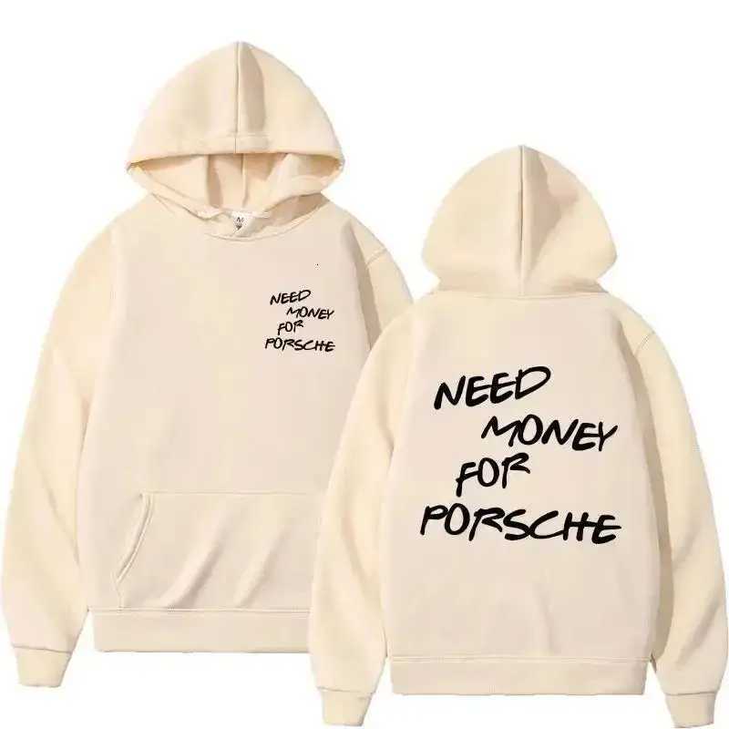 Funny Need Money Letter Print Hoodie Fashion Men Women Hooded Sweatshirts Hip Hop Pullovers Autumn Boys Girls Streetwear Hoodie W250903
