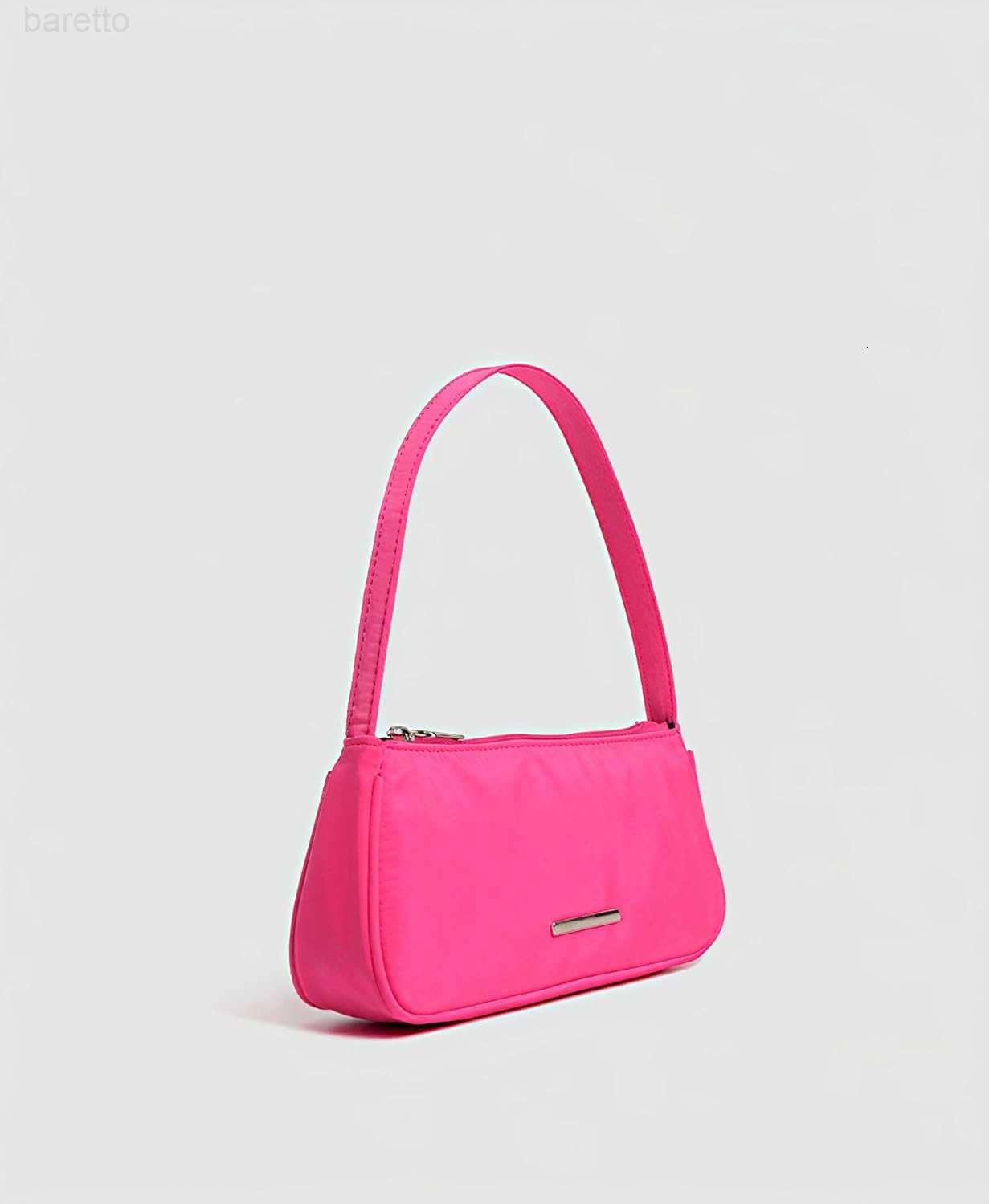 Small Nylon Shoulder Purse for Women Cute mini Under The Arm Bag With Zipper M250903