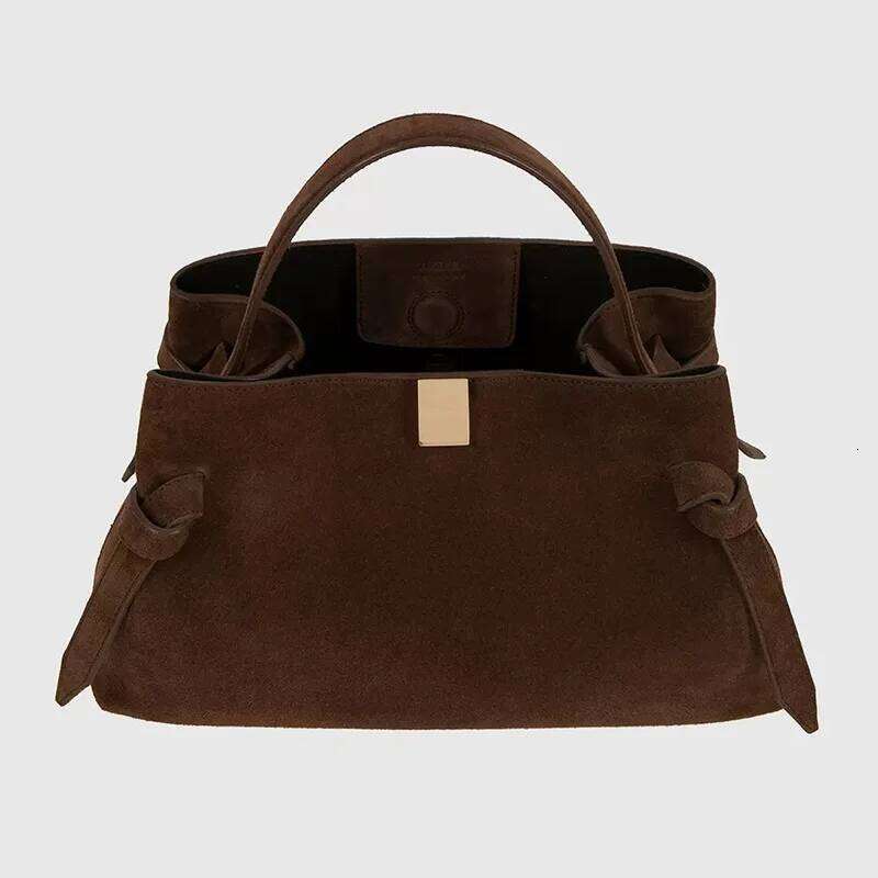 2025 Fashion New Suede Design Shoulder Strap Designer High-End Commuter Women's Off-Road Tote Wallet Brand Bag Card Holde