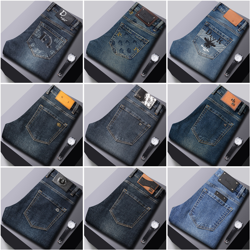 Men jeans trendy brand jeans luxury jeans brand pants tight jeans ripped jeans high-quality pants wholesale