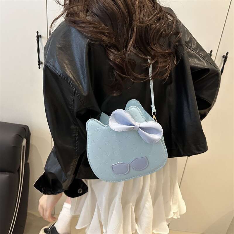 DHpet_wholesale Korean Style Bucket Bag - Large Capacity Crossbody Purse with Bow Detail, Fashion Shoulder Bag for Women, Cute Daily Use Bag