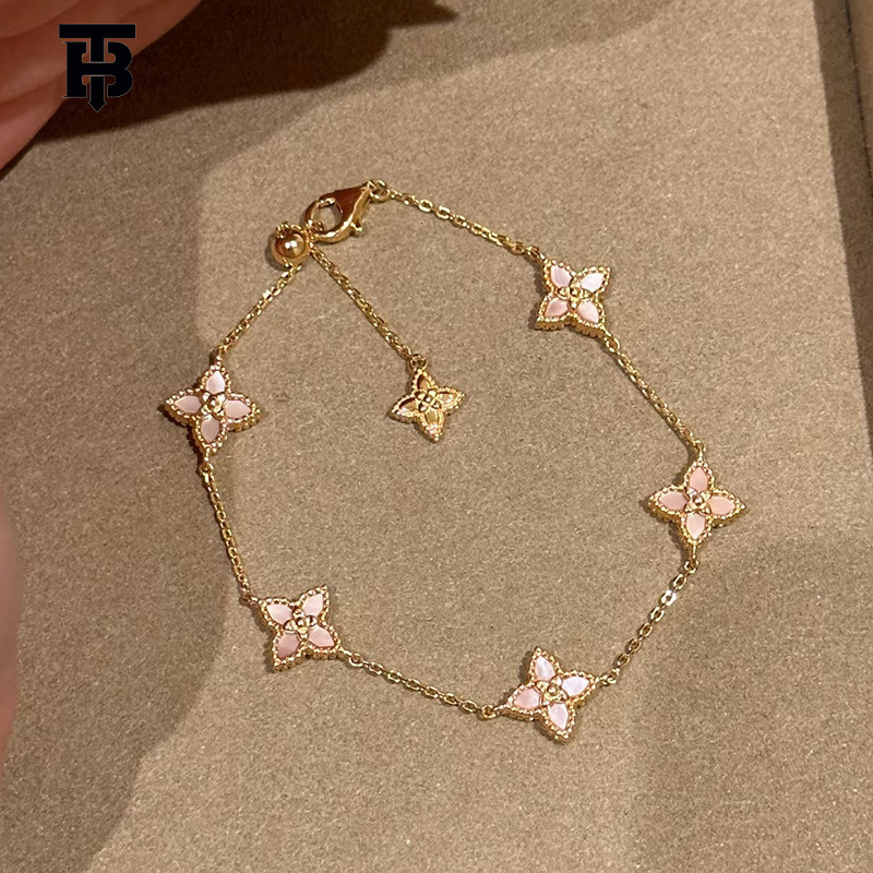 TB BHULAMTE Lady French Mother-of-pearl Pendant A Light Luxury High-end Bracelet, Fashionable Versatile And Elegant Jewelry Niche Z260313