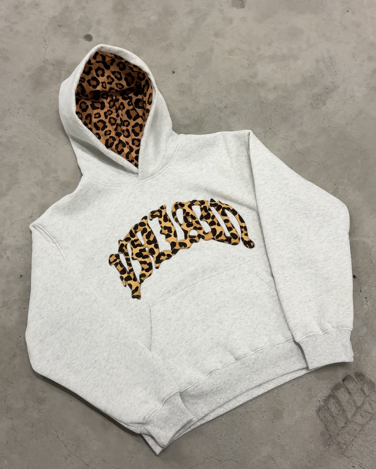Mens Designer Hoodies Leopard Print Letter Applique Embroidery Hip-Hop Street Casual Pants Unisex Versatile Hoodie