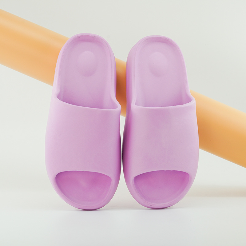 Slippers Cloud Thick-soled Sandals Summer Fashion Soft Bottom Beach Men Women's EVA Slides Coconut
