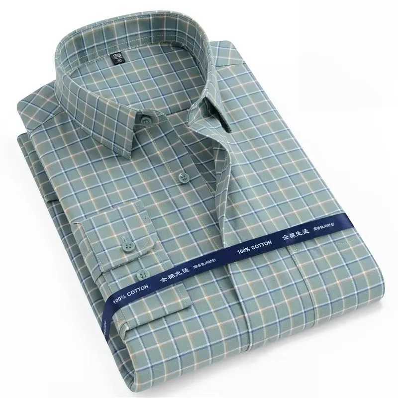 New 100 Pure Cotton Shirts Oxford Men Solid Color Shirt Long Sleeve Regular Fit Men Pocket Casual Autumn Male Shirt 7XL 8XL X250903