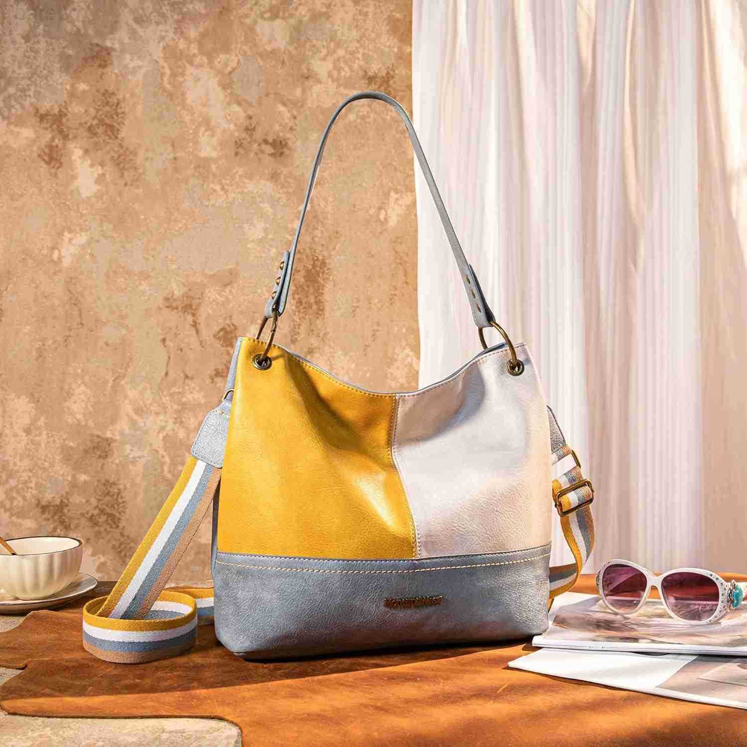 Purses for Women Hobo Shoulder Handbags with Zipper M250903