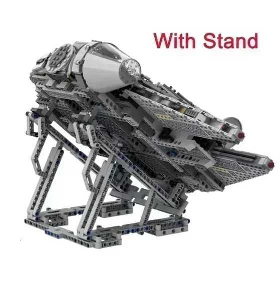 In Stock The Large Millennium Ship Falcon Building Blocks Bricks Compatible 75192 05132 Toys For Kids Birthday Christmas GiftsXJ250903