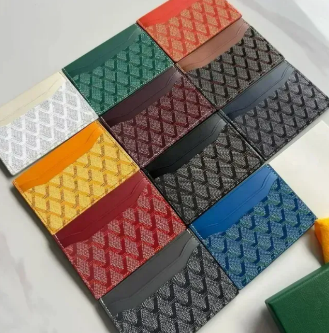 2025 10A Mens Wallet Man Goes Yardes Wallet Goize Yardize Wallet Credit Designer Card Holder Paris Style Designers Classic Mini Fashion Leather Card Holder
