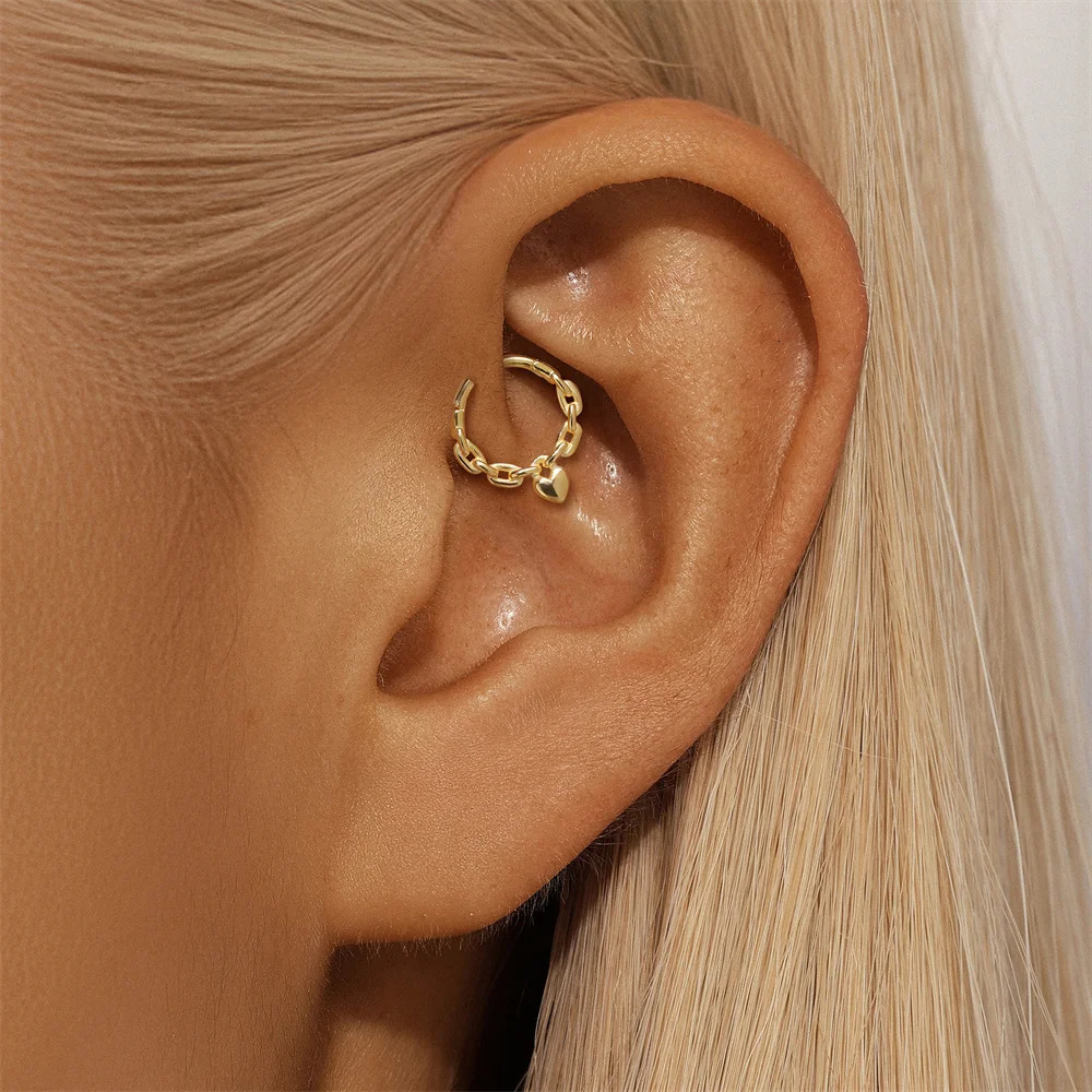 AIDE 925 Sterling Silver Single Shiny Zircon Piercing Stud Earring for Women Ear Studs Cartilage Ear Bone Body Fine Jewelry 1pc 250902