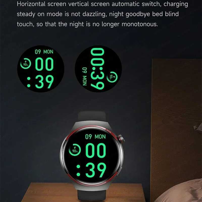 2025 New for Watch 4 Pro Smart Watch Men Heart Rate AMOLED HD Sn Always Display BT Call Business smart watchXJ250903