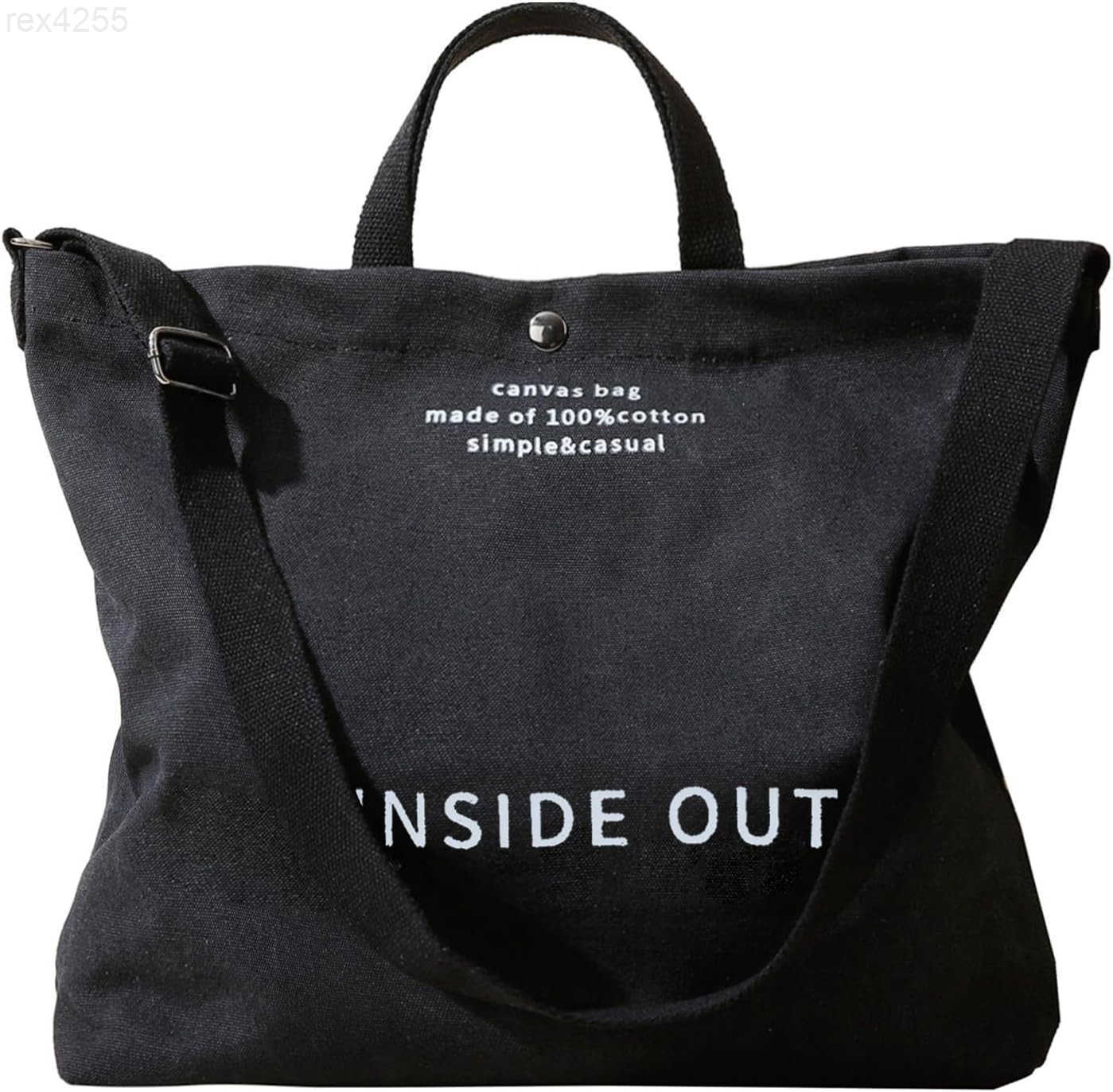 Women Large Canvas Tote Handbags Casual Shoulder Work Bag Crossbody Top Handle Bag Crossbody HandbagsW250903