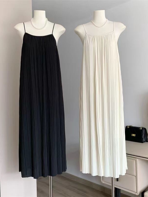 LW131 Slim Fit Dress Loose French Maxi Dress