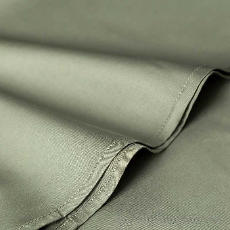 Solid Color Mens Shirt Long Sleeve Non Iron Work Black Blue Red White Shirt Men Long Sleeve Slim Fit Casual Business S4XL X250903