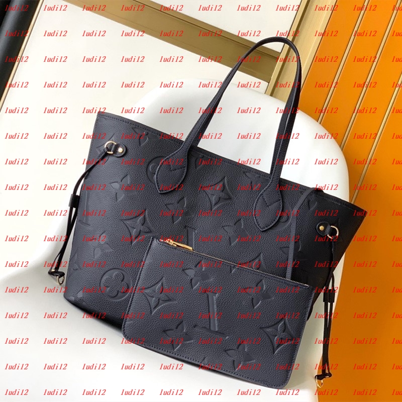 New High quality neverfulltote MM Designer Bag 2pcs shopping bag Womens crossbody shoulder bag leather mirror quality handbag Luxury bag tote Composite Bag wallet