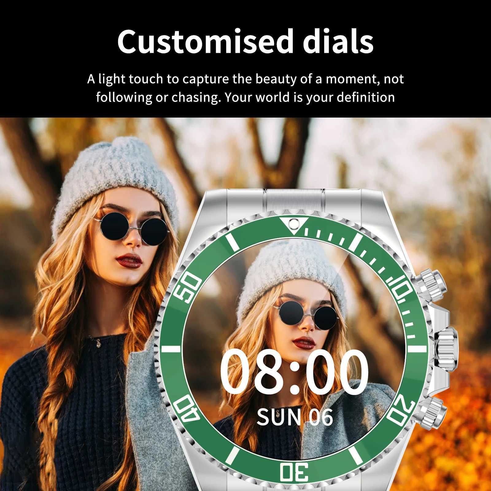 Smart Watch Man Aiweile AW12 HighEnd Luxury Smartwatch Fitness Tracker Sport Business etooth Call for Xiomi IOS DIY FacesXJ250903