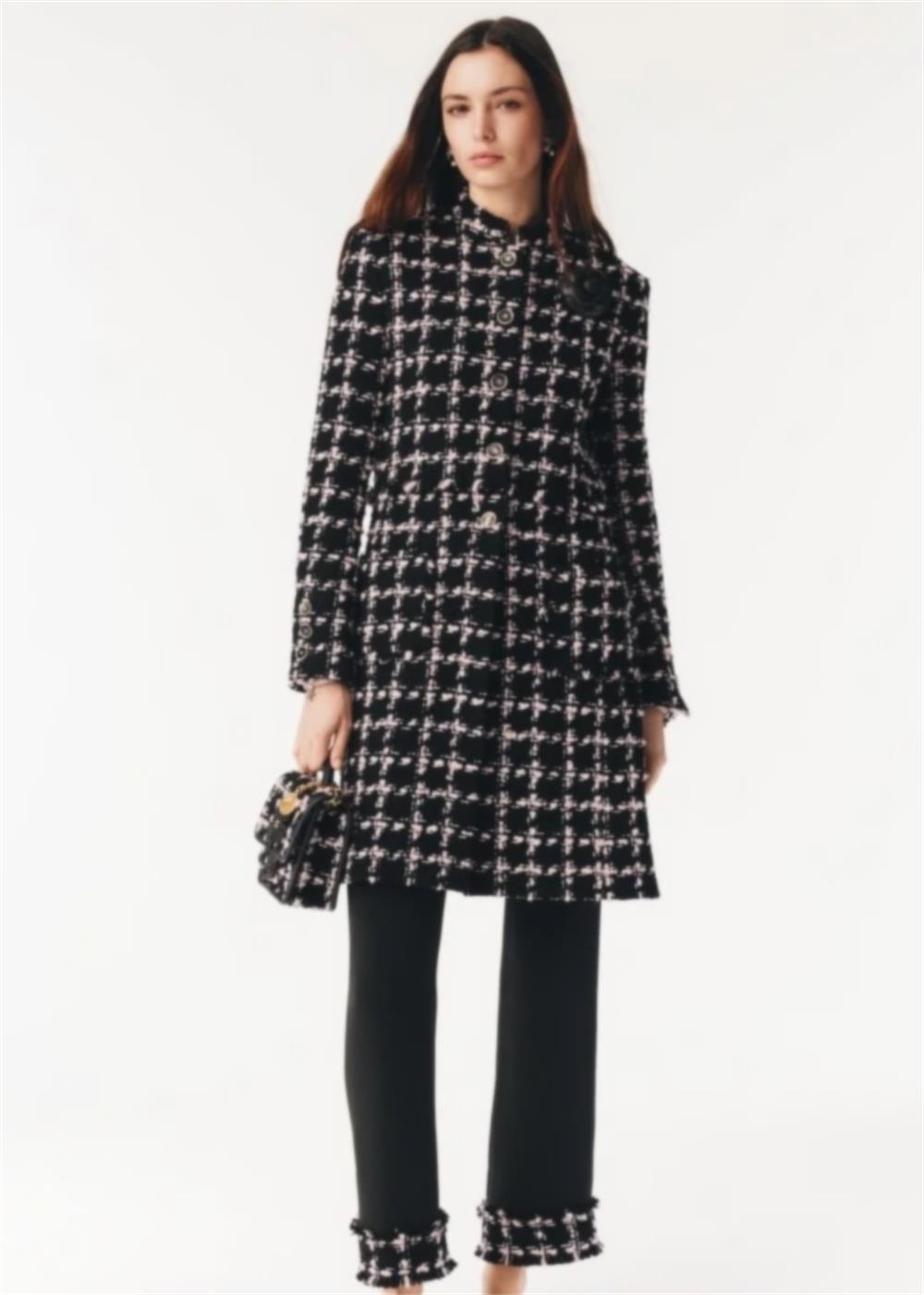 Chan winter jacket women new designer jacket women 2025 high quality tweed jacket coats designer women designer clothes women jackets womens trench coat women