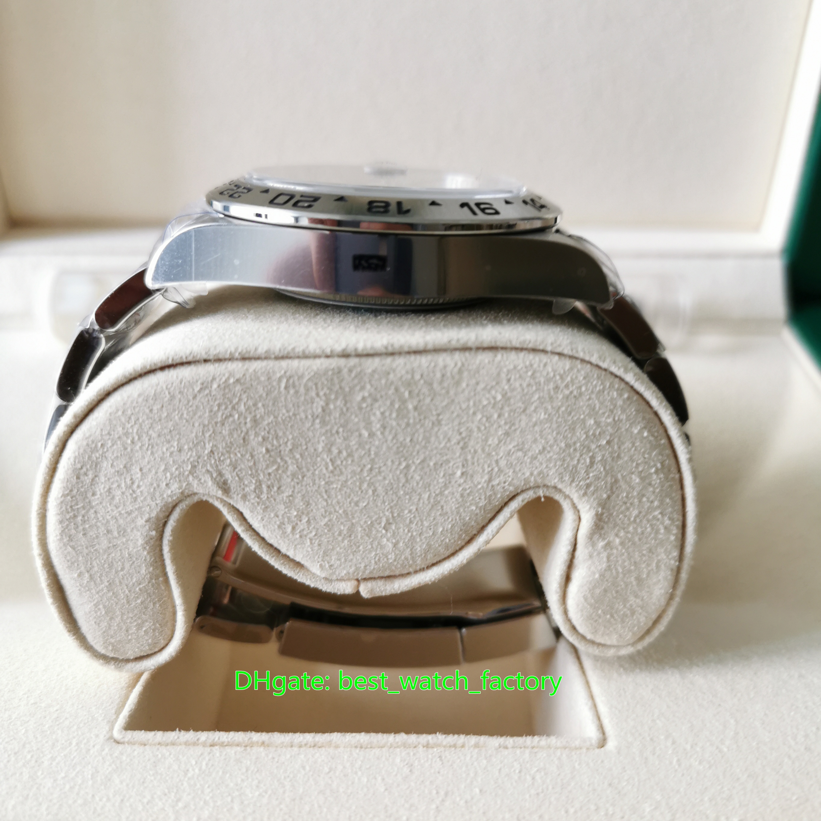 C+ Factory Mens Watch Super Quality 42mm 216570 GMT 904L Steel LumiNova Sapphire Watches Power Reserve CAL.3285 Movement Mechanical Automatic Men'