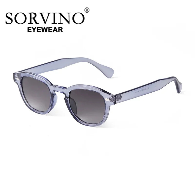 SORVINO Round Retro Rivet Tortoiseshell Sunglasses Women Men Vintage Leopard Blue Len Square Sun Glasses UV400 250902