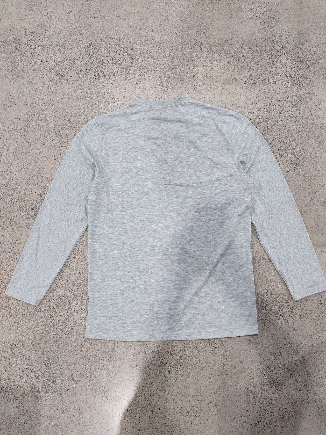 Men's Long Sleeve Button Down T-Shirts Autumn Henley Collar Casual High Quality Crew Neck Mens T Shirts European size: S-3XL