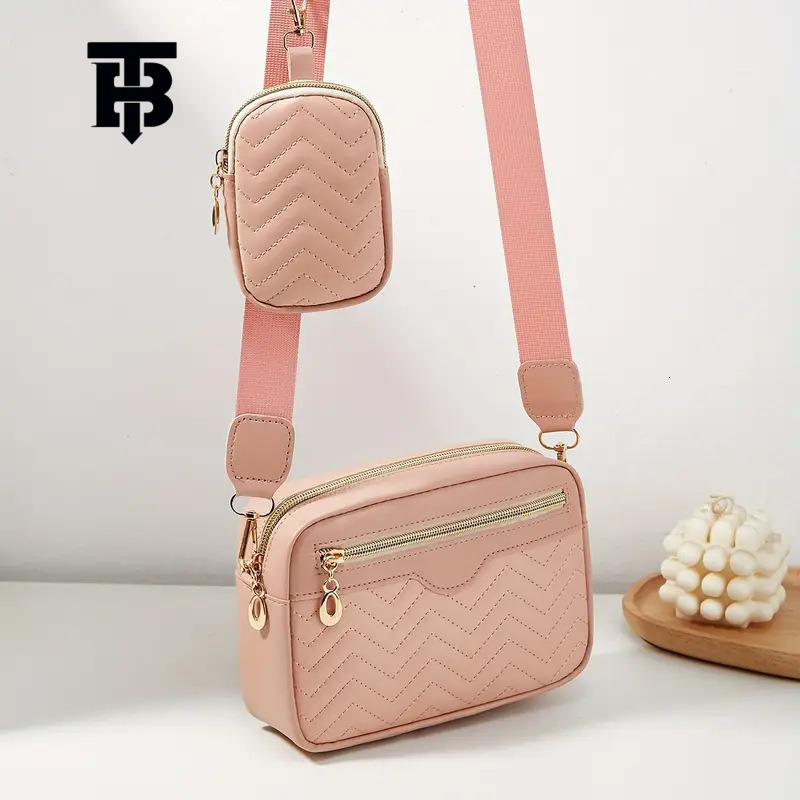 TB BHULAMTE Designer Women's Single-shoulder Bag 2025 New Wave Embroidered Front Zipper Crossbody Bag Camera Bag Casual Mobile Phone Bag Coin Wal