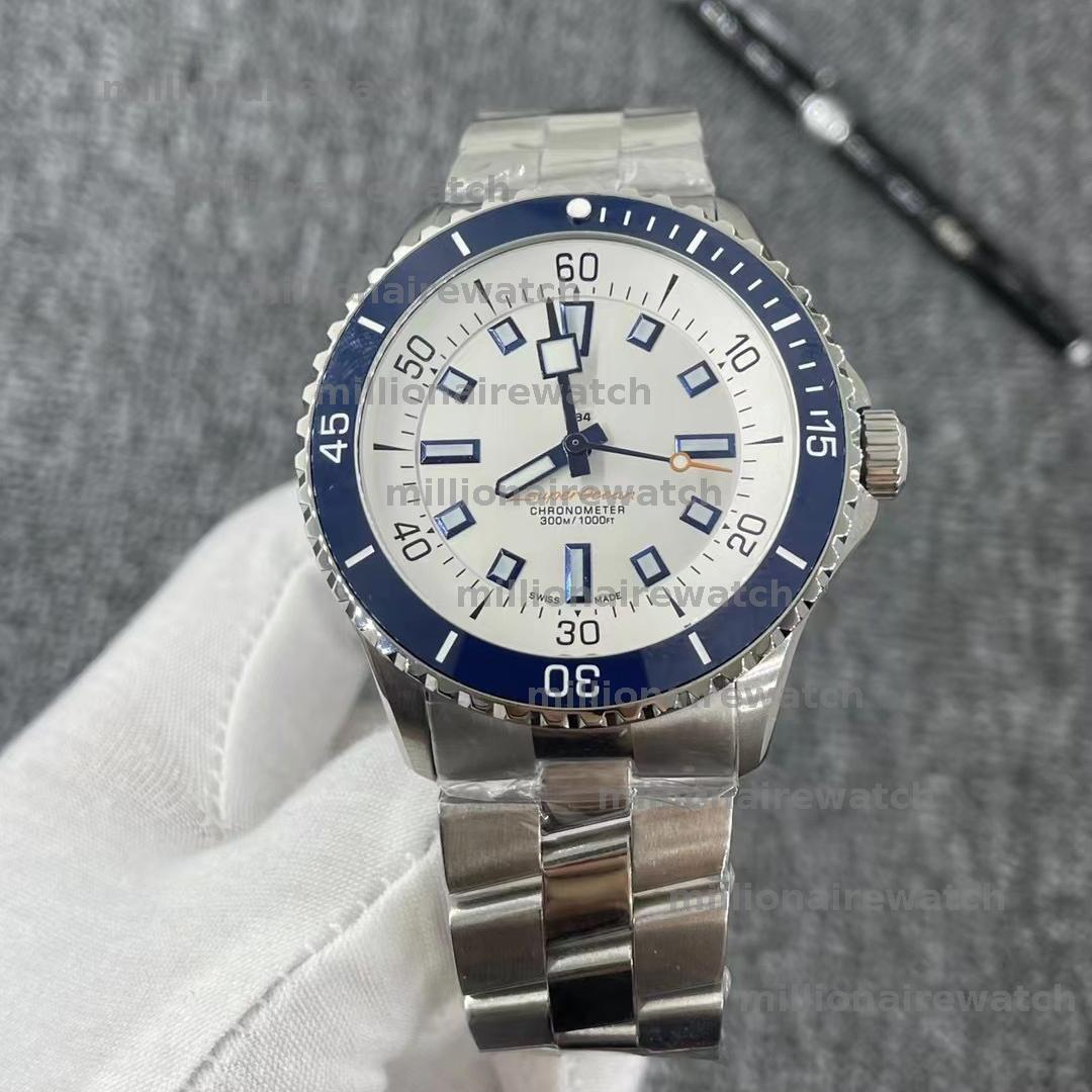 Designer Super Ocean Series Steel Watch Luxury Watch Watches Men Designer Watch Mechanical Movement Mens Watch Stainless Leather Strap Wristwatch