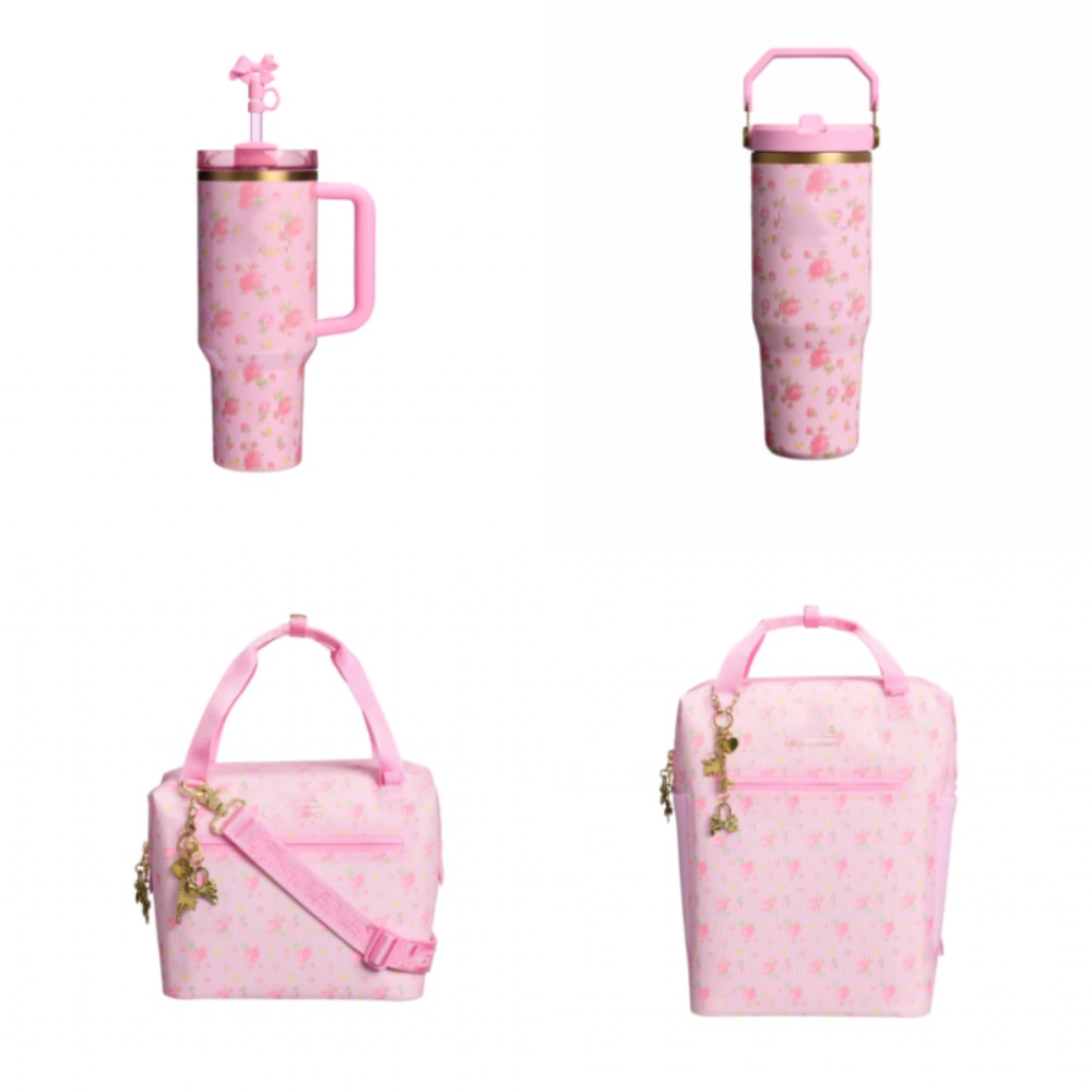 Designer 40oz Water Bottles Tumbler Mugs Love Shack Fancy Ibiza Sunset All Day Julienne Mini Soft Cooler Bag Lunch Bag Boxes Limited Edition