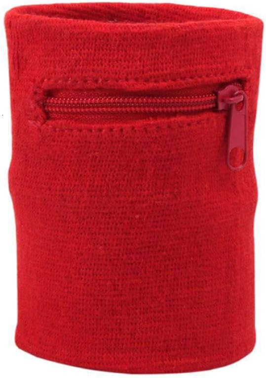 Zipper Wrist Pouch SweatbandWristband Wallet for Keys ID Cards Cash M250904