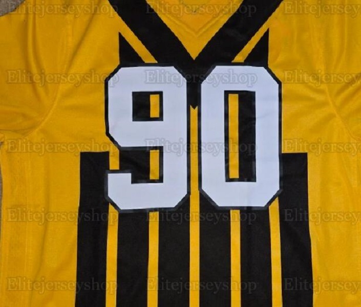 Custom Jersey 1933 Throwback Aaron Rodgers 33 Jack Sawyer Will Howard DK Metcalf Watt Football Patrick Queen Joey Porter Jr Franco Polamalu Fitzpatrick Freiermuth