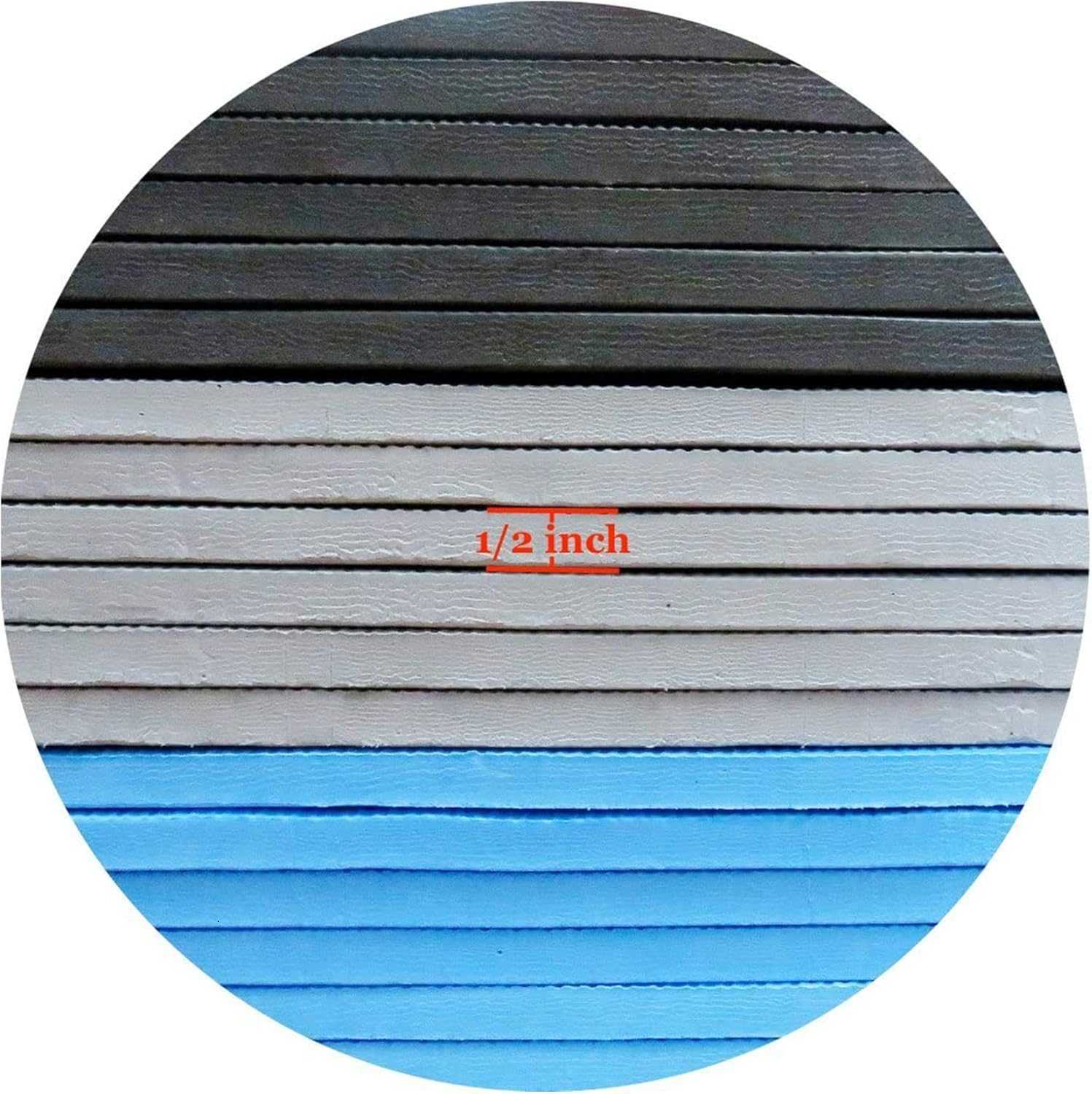 Interlocking Foam Exercise Mat Equipment Multiple Sizes Colors Available NonSlip EVA Puzzle Floor Tiles with End Borders for Home Gym Workout Room Pla