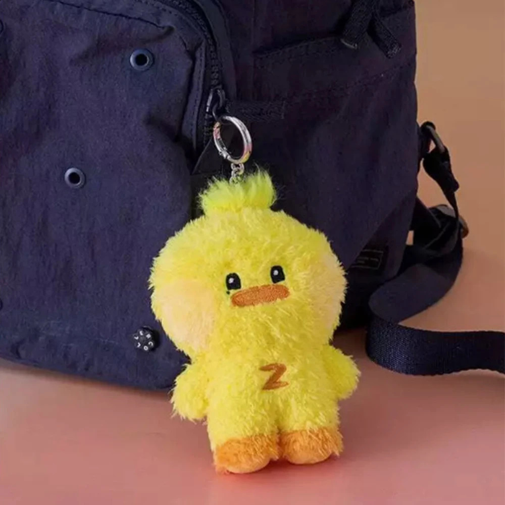 Kpop ZB1 Doll Keychain 12CM Zeroni Cartoon Cute Plush Doll Pendant Bag Accessories Key Ring ZhangHao HanBin Ricky Fans Gift250908