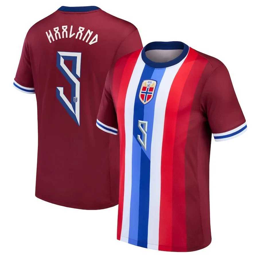 New 2025 Norway National Team Home Jersey T-shirt Children/adult Short Outdoor Fashion Sports Top.