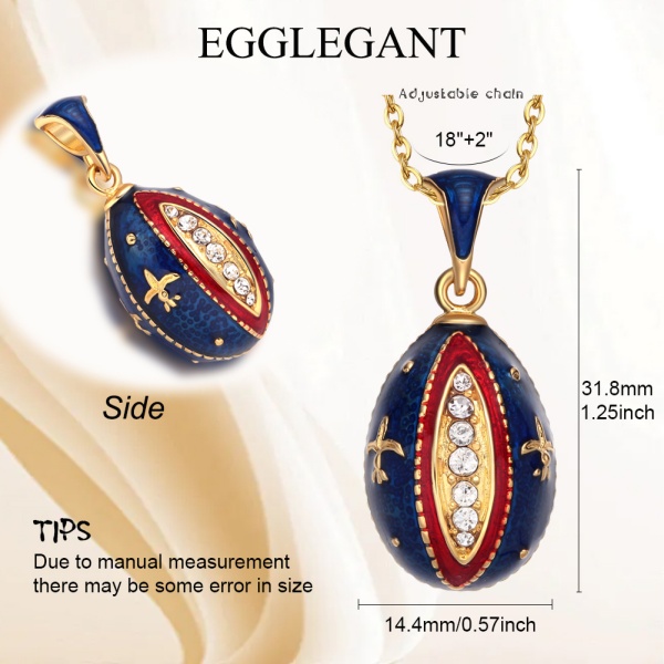 Necklace & pendant Multi-colored enamel iris pendant EL22-7