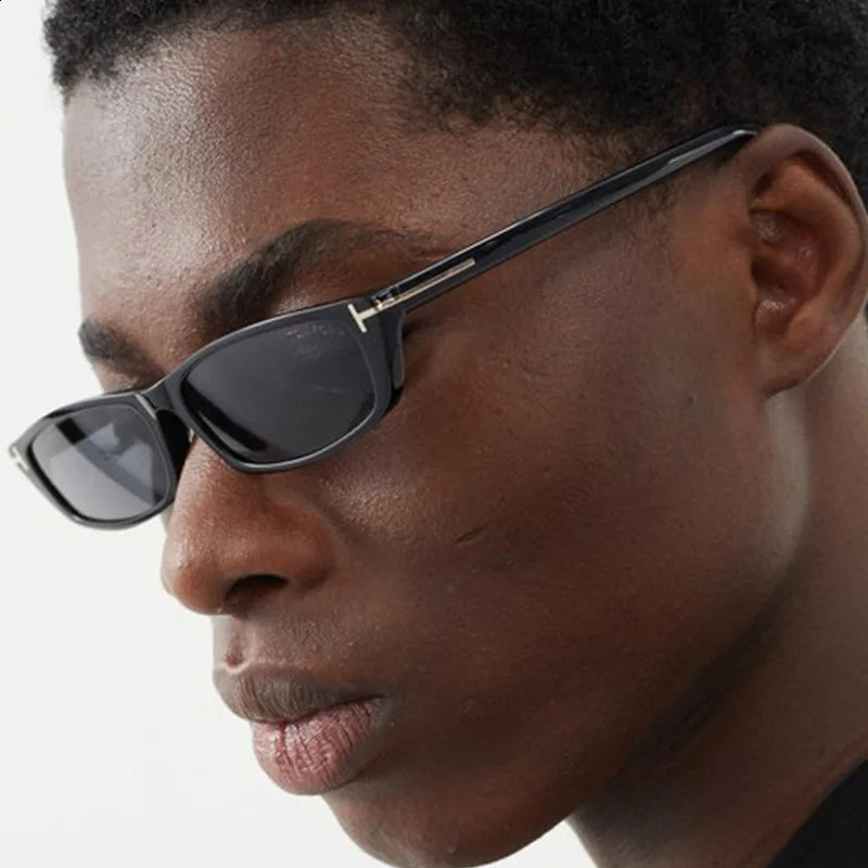 European American Style Mens Sunglasses Rectangle Shape UV Protection Sunglass for Women Trendy Stylish Female Sun Glass 250903