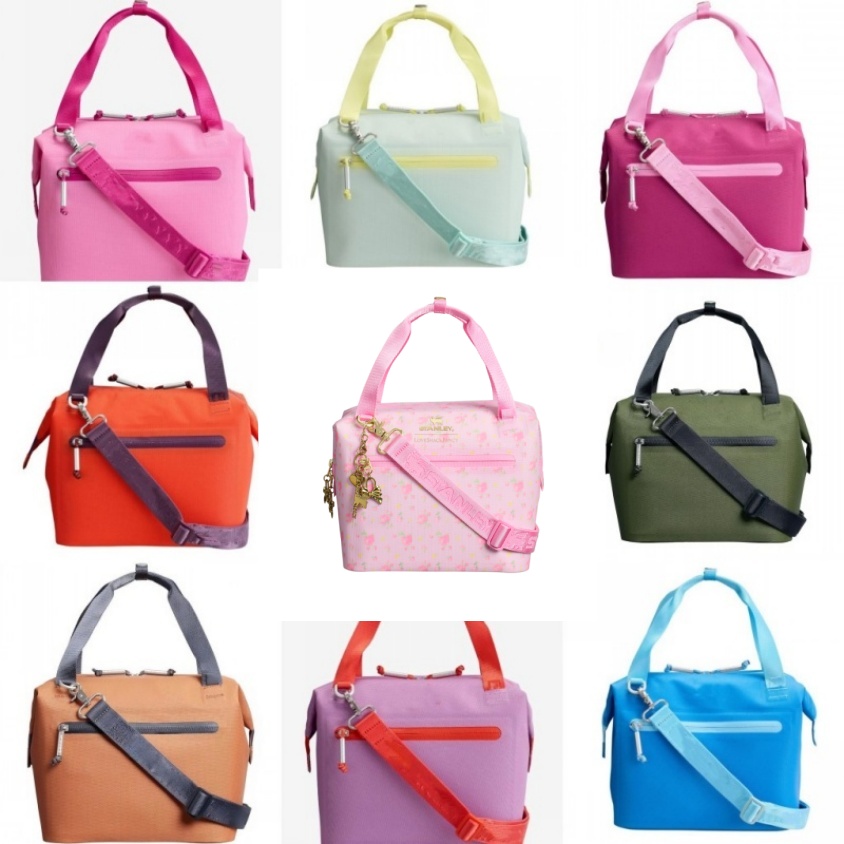 Ship From US All Day Julienne Mini Soft Cooler Lunch Bag Box Recycled Polyester Love Shack Fancy 10 Can Cooler 12 Hour Cooling Travel Bag Christmas Gi