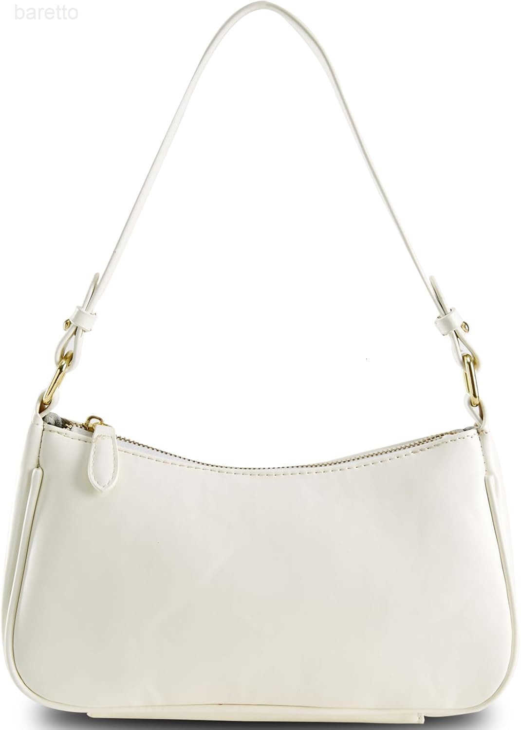 Crescent Shoulder Bag for Women Trendy Tote Handbag Purse Vegan Leather Clutch Handbag with 2 Removable Straps M250904