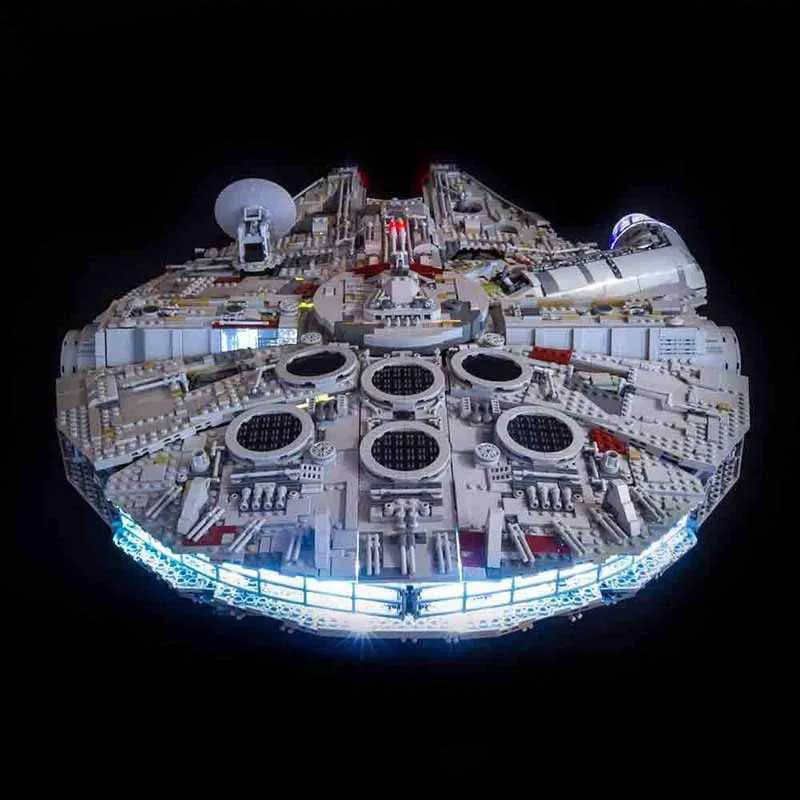 The Large Millennium Ship Falcon Model Building Blocks Bricks With figure Compatible Toys For Kids Adult Birthday GiftsXJ250903