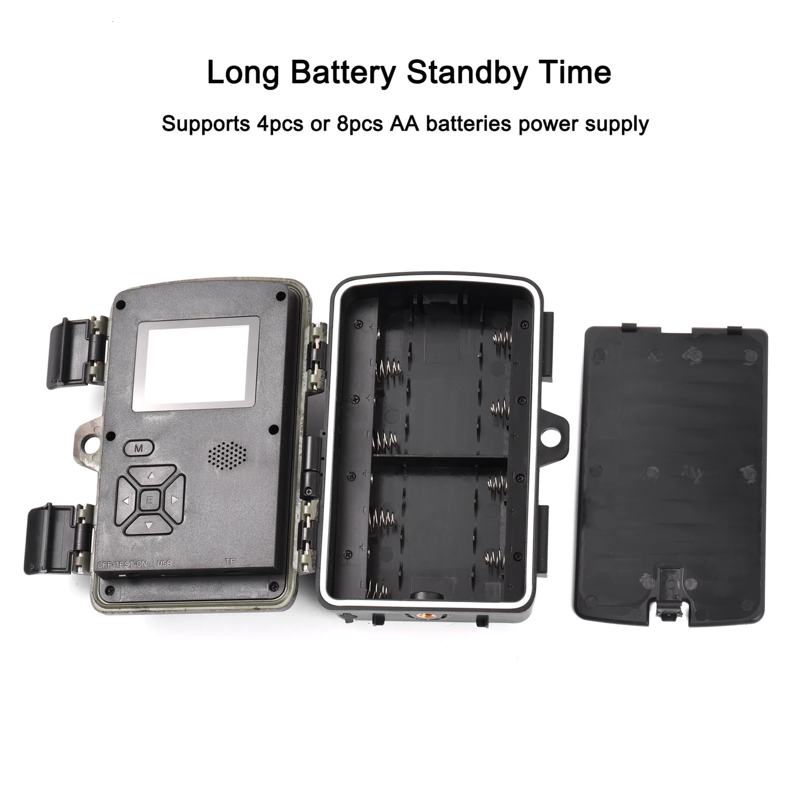 4K Trail Camera 16MP Wildlife Scouting Tracking with 20 Inch TFT Color Screen PIR Sensors 05s Trigger Time 250902