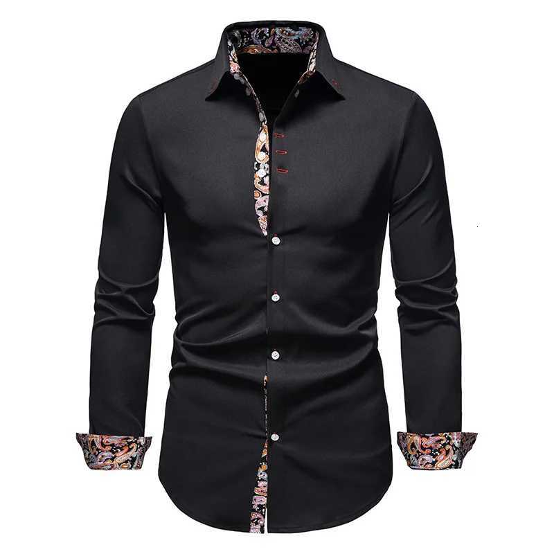 Mens Shirt with Collar White Shirts Man Long Sleeve Mens Shirts Mens Polo Shirts for Men Famous Brands Camisa Social Masculina X250903