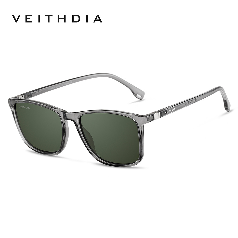 New Fashionable and Versatile Square Polarized UV blocking Sunglasses for Both Men and Women Ideal for Driving
