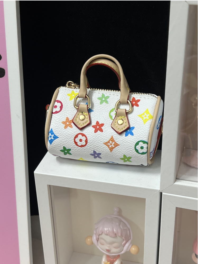 Mini Pillow Coin Purse Earphone Keychain Live Streaming Same Style Pendant Car Key Bag