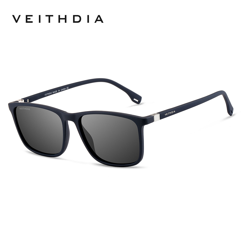 New Fashionable and Versatile Square Polarized UV blocking Sunglasses for Both Men and Women Ideal for Driving