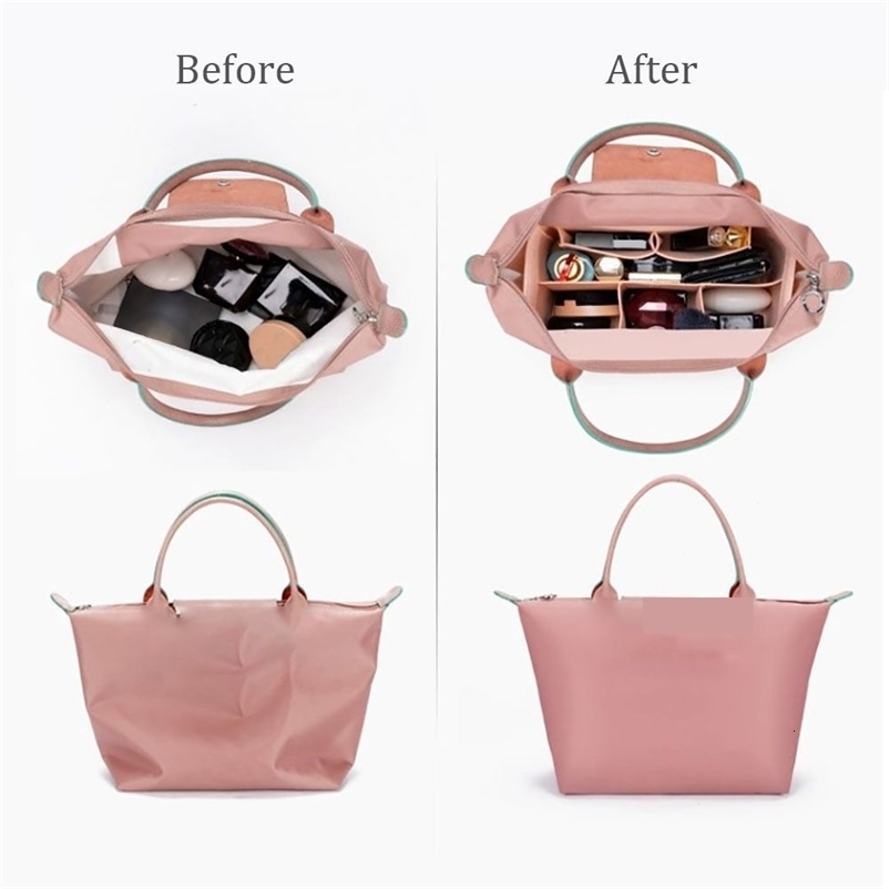 Felt Insert Liner Purse Organiser Pouch Handbag Tote Bag Internal Bag 250903