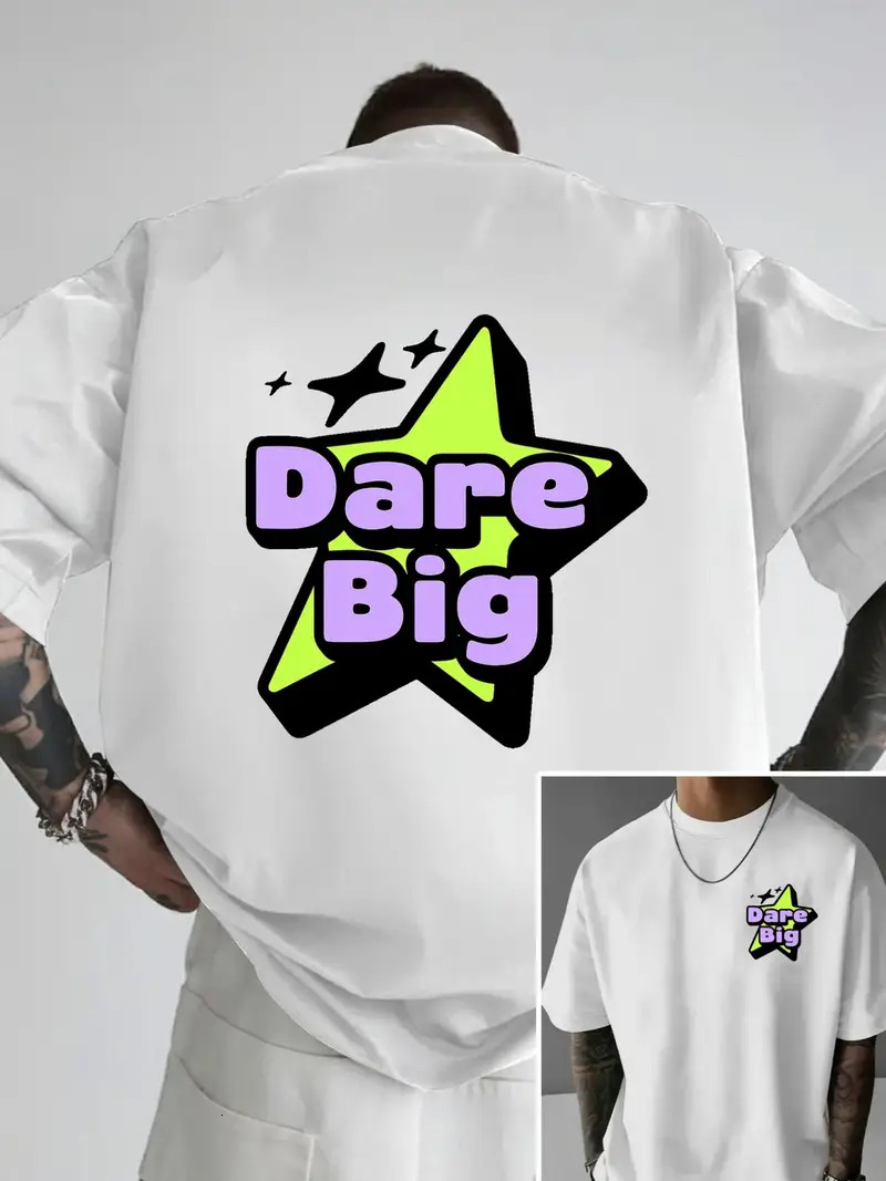 Letter printing on the front and back of the shirt without bumping shirts for men designer Suitable for all four seasons man designer t shirt man shir