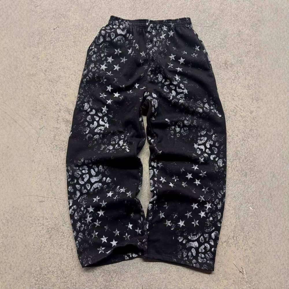 Clothing Manufacturer Zipper Screen Printed French Terry Sweatpants Men's Hoodie and Pants