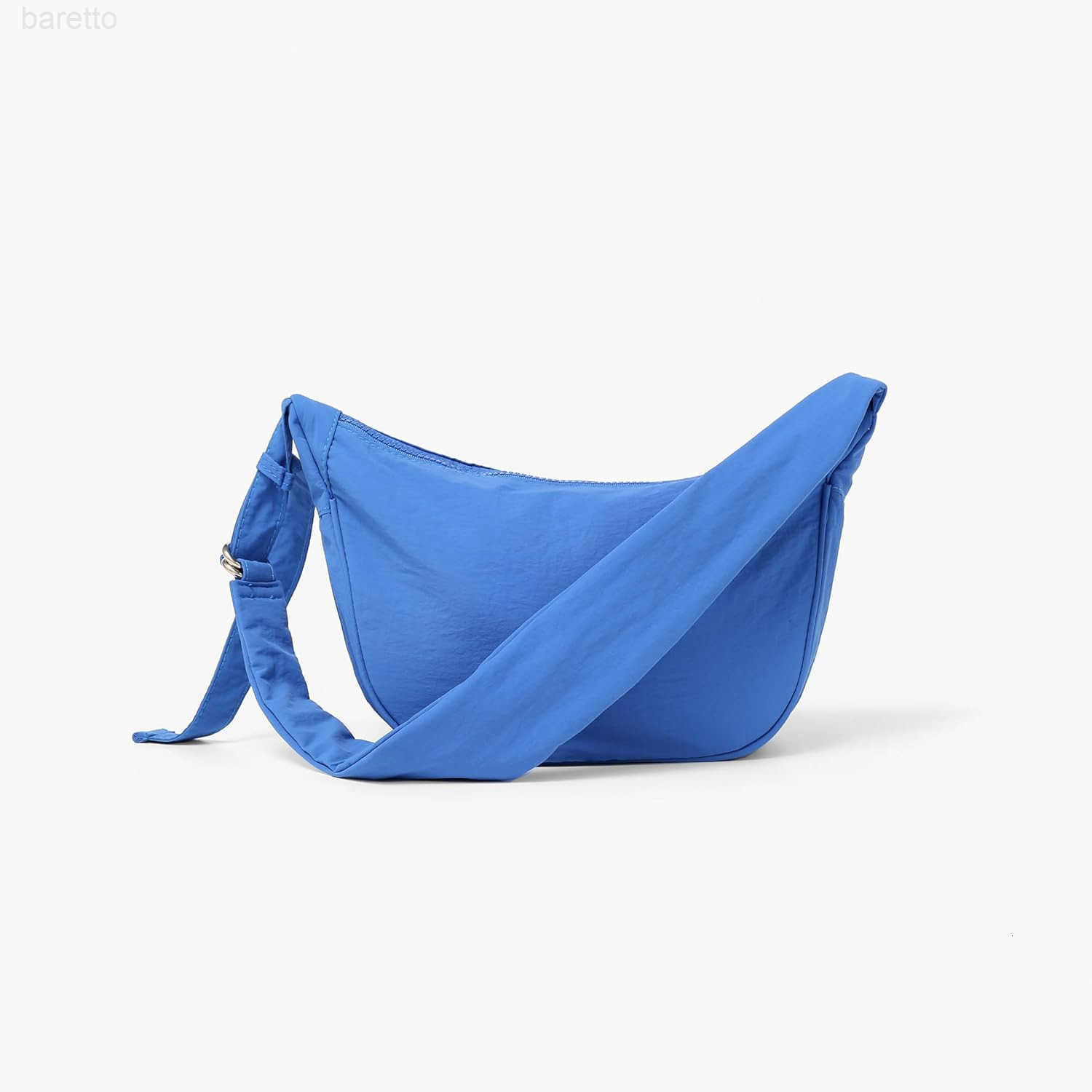 Small Canvas Crescent Tote Handbag Mini Crossbody Cellphone Sling Bag Purses With Adjustable Strap Zipper M250903